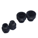Metric Stubby 1/2" Drive Shallow Sockets With Hex Shank 10mm - 24mm 15pc Set