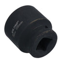 Metric Shallow Impact Impacted European Style Socket 3/4" Drive 6 Sided