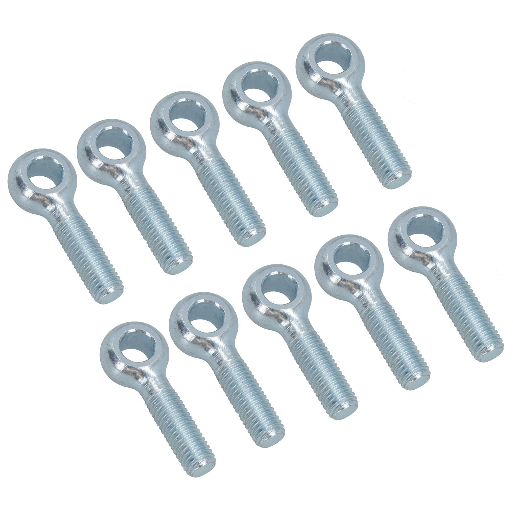 M10 40mm Eye Bolt Single Bolt Zinc Plated Threaded Rings DIN444 Catenary Wire