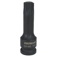 1/2" Drive Male Torx Star Extra Long Deep Impact Sockets 78mm T20 – T70