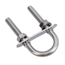 M8 28mm x 75mm U-Bolts / N-Bolts Stainless Steel Marine Grade Boat Trailer