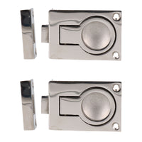 Door Lock Locker Catch Flush Lifting Ring Handle Marine Stainless Steel 316