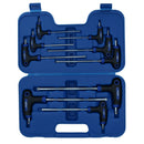 Torx Star T Bar Handled Set TRX T10 - T50 9pc