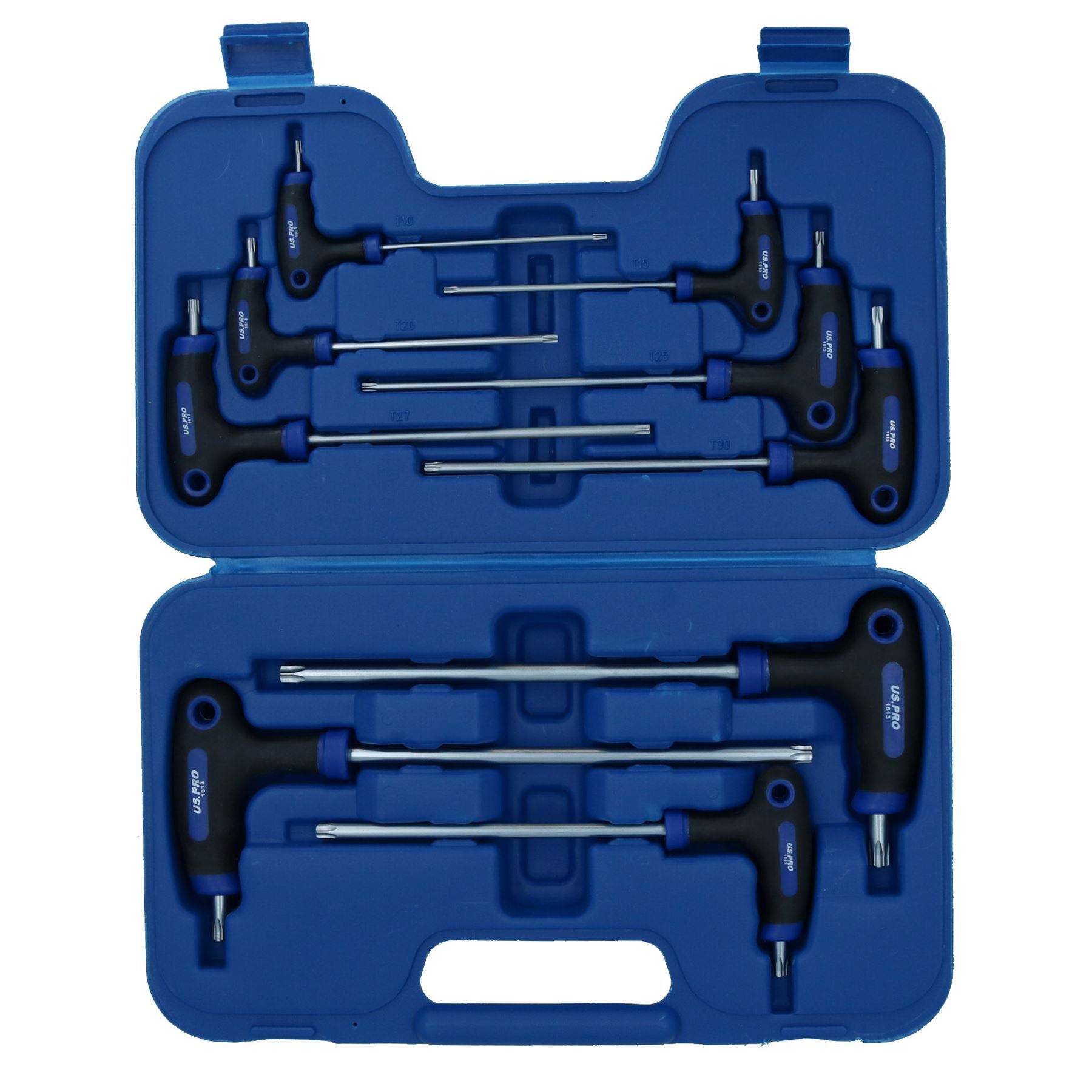 Torx Star T Bar Handled Set TRX T10 - T50 9pc