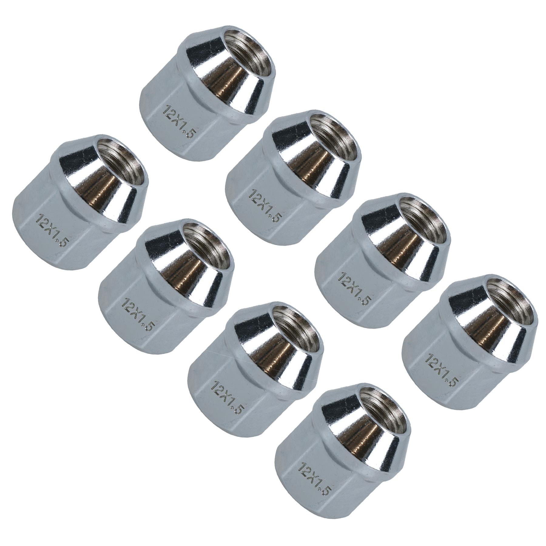 Pack of 8 M12 x 1.5 Wheel Nuts Nut For Trailer Suspension Hubs Trailers