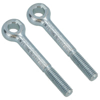 M6 50mm Eye Bolt Single Bolt Zinc Plated Threaded Rings DIN444 Catenary Wire