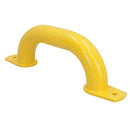 250mm Steel Safety Grab Pull Handle For Trailers Trucks Yellow Coated Finish