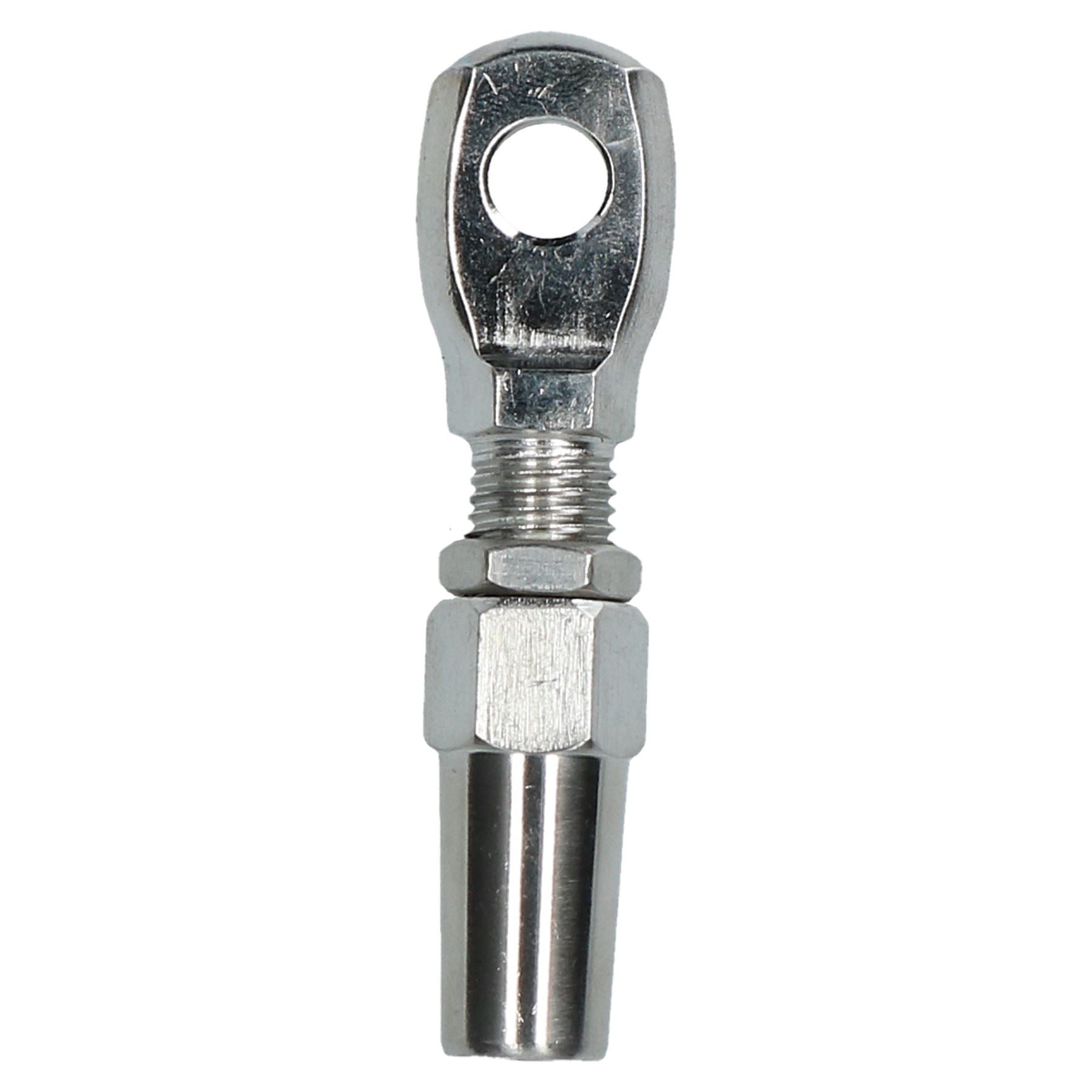 DIY Wire Rope Cable Fitting Swageless Rigging End Fitting Stainless Steel 316