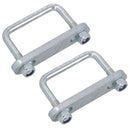 M12 U-Bolt 82mm x 70mm With Plates High Tensile for Boat Trailers