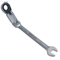 Metric Double Jointed Flexi Ratchet Combination Spanner Wrench 72 Teeth